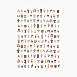 Papel de regalo Party Pups - Rifle Paper