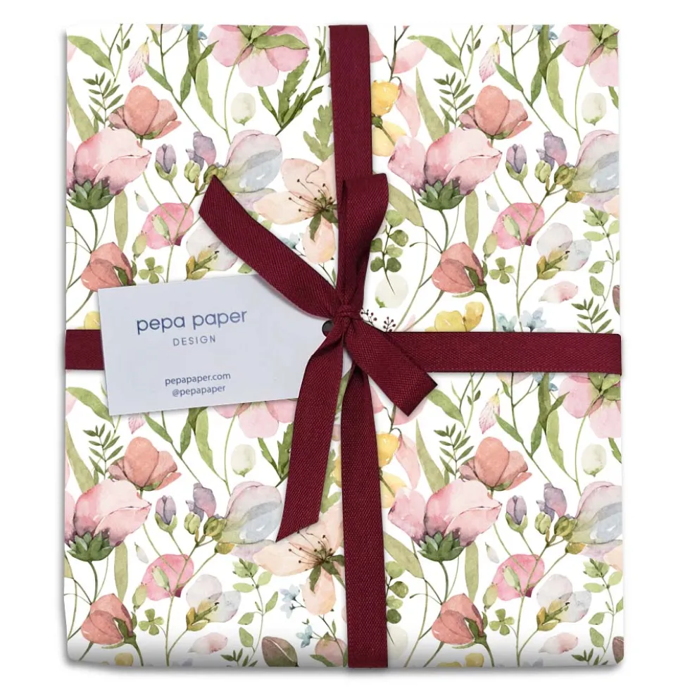 Papel de regalo Spring Flowers - Pepa Paper
