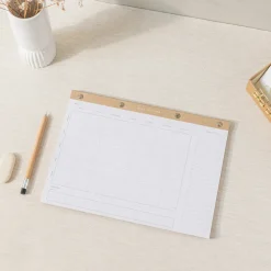 Planificador de Menús · Bloc de notas A4