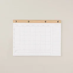 Planificador de Menús · Bloc de notas A4