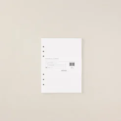 Planificador de Proyectos · Recambio agenda anillas