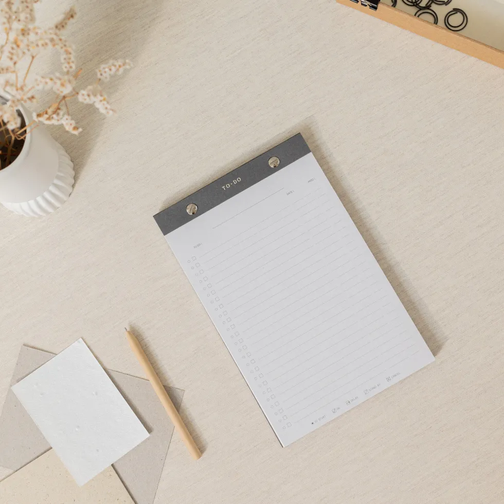 Planificador de Tareas · Bloc de notas A5