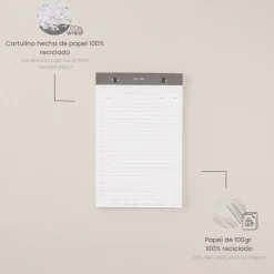 Planificador de Tareas · Bloc de notas A5