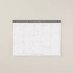 Planificador Semanal · Bloc de notas A4