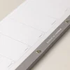 Planificador Semanal · Bloc de notas panorámico