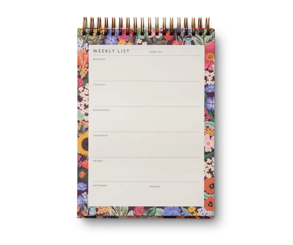 Planificador semanal de escritorio Blossom - Rifle Paper
