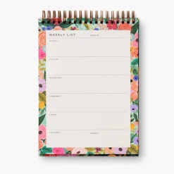 Planificador semanal de escritorio Garden Party - Rifle Paper