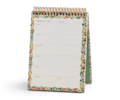 Planificador semanal de escritorio Rosa - Rifle Paper Co