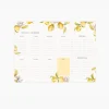 Planificador semanal Lemon Blossom