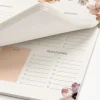 Planificador semanal Pressed Flowers