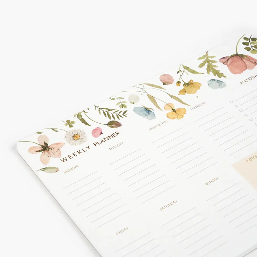 Planificador semanal Spring Flowers