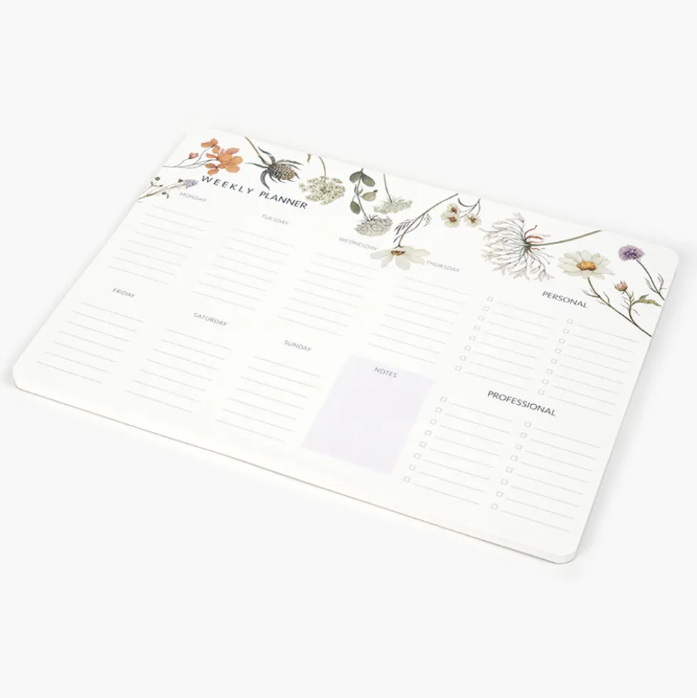 Planificador semanal Wild Flowers