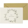 Postal A5 Corona Flores Feliz Aniversario