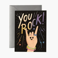 Postal Amistad You Rock Card - Rifle Paper