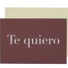 Postal A5 simple Te quiero Láser