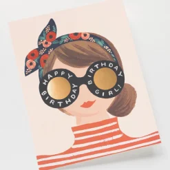 Postal Cumpleaños Birthday Girl Card - Rifle Paper