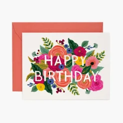 Postal Cumpleaños Juliet Rose Birthday Card - Rifle Paper