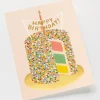 Postal Cumpleaños Layer Cake Card - Rifle Paper