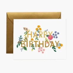 Postal Cumpleaños Wildwood Birthday Card - Rifle Paper