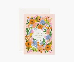 Postal Día de la Madre Floral Mother's Day Card