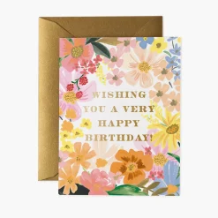 Postal Felicitación Cumplaños Marguerite Birthday - Rifle Paper