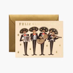 Postal felicitación cumpleaños Mariachi Birthday Card - Rifle Paper