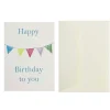 Postal Happy Birthay banderín