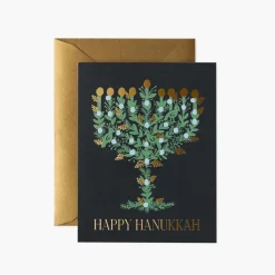 Postal Laurel Menorah