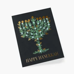 Postal Laurel Menorah