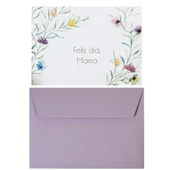 Postal Mamá Flores