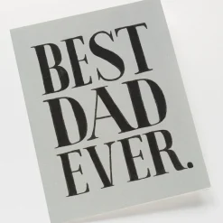 Postal Mejor Padre - Best Dad Ever Card - Rifle Paper