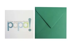 Postal texto Papá