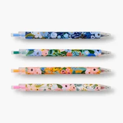 Set de 4 bolígrafos de gel Garden Party - Rifle Paper co.