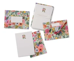 Set de escritura de cartas con Iniciales de A a Z - Rifle Paper Co.