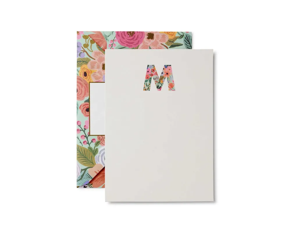 Set de escritura de cartas con Iniciales de A a Z - Rifle Paper Co.