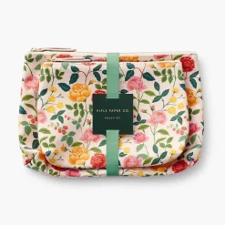 Set de 2 estuches Roses - Rifle Paper Co.