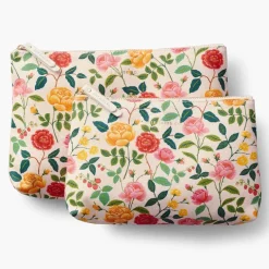 Set de 2 estuches Roses - Rifle Paper Co.