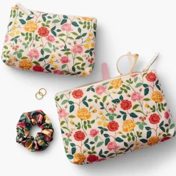 Set de 2 estuches Roses - Rifle Paper Co.