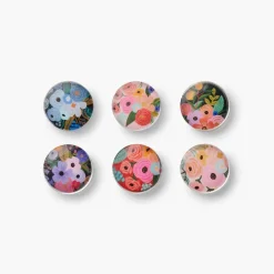 Set de 6 imanes de vidrio Garden Party - Rifle Paper Co