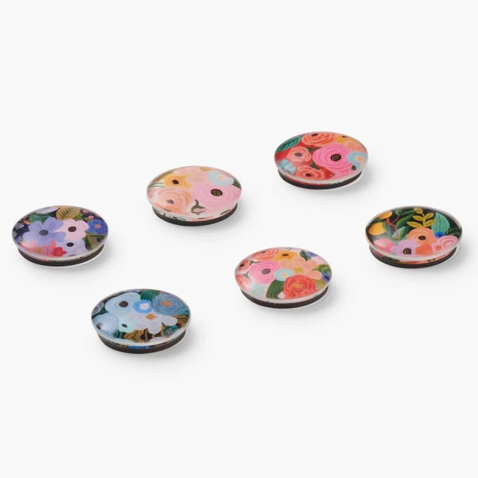 Set de 6 imanes de vidrio Garden Party - Rifle Paper Co