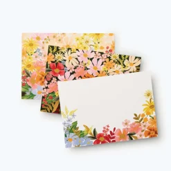 Set de 12 tarjetas para notas Marguerite - Rifle Paper co.