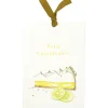 TAG A5 Pastel Limón Feliz Cumpleaños