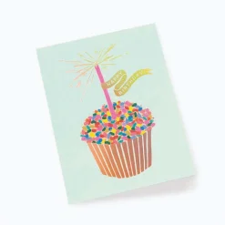 Tarjeta felicitación cumpleaños Cupcakes Birthday - Rifle Paper