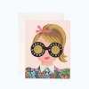 Tarjeta felicitación cumpleaños Meadow Birthday Girl - Rifle Paper