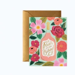 Tarjeta felicitación cumpleaños Rosé It's Your Birthday - Rifle Paper