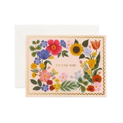 Tarjeta Postal Agradecimiento Blossom - Rifle Paper
