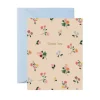 Tarjeta Postal Agradecimiento Ditsy Dahlia - Rifle Paper co