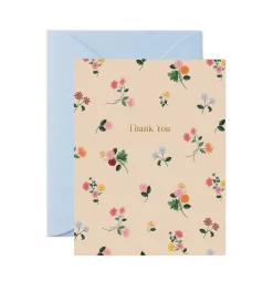 Tarjeta Postal Agradecimiento Ditsy Dahlia - Rifle Paper co