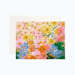 Tarjeta Postal Agradecimiento Flores Marguerite Thank You - Rifle Paper