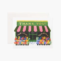 Tarjeta Postal Agradecimiento Flower Shop - Rifle Paper Co